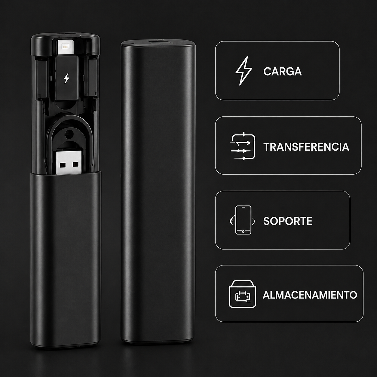 Kit de conectividad portátil 5 en 1